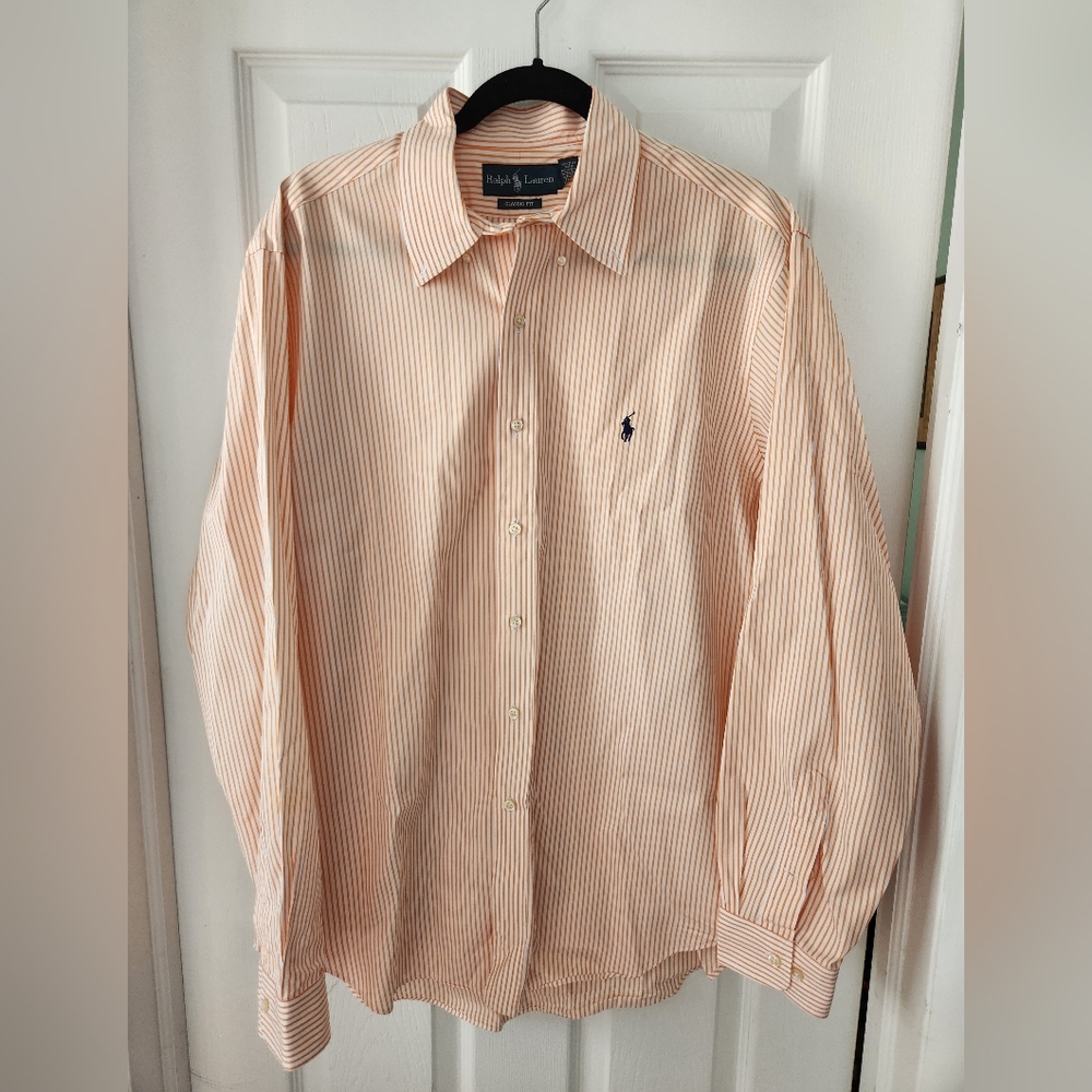 Polo Ralph Lauren Striped Button Down Shirt Preppy Classic